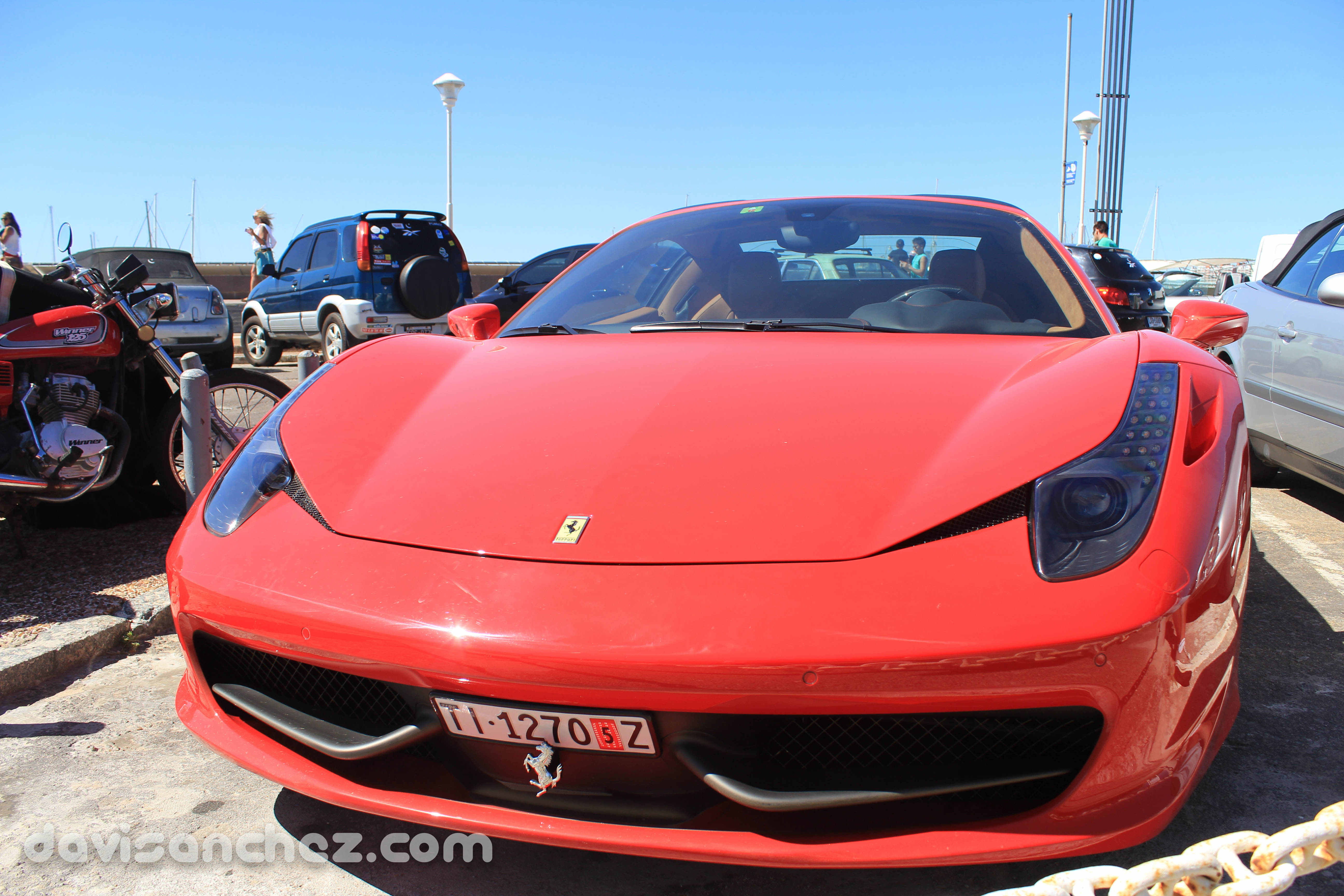 Ferrari 458 Italia Spider Red