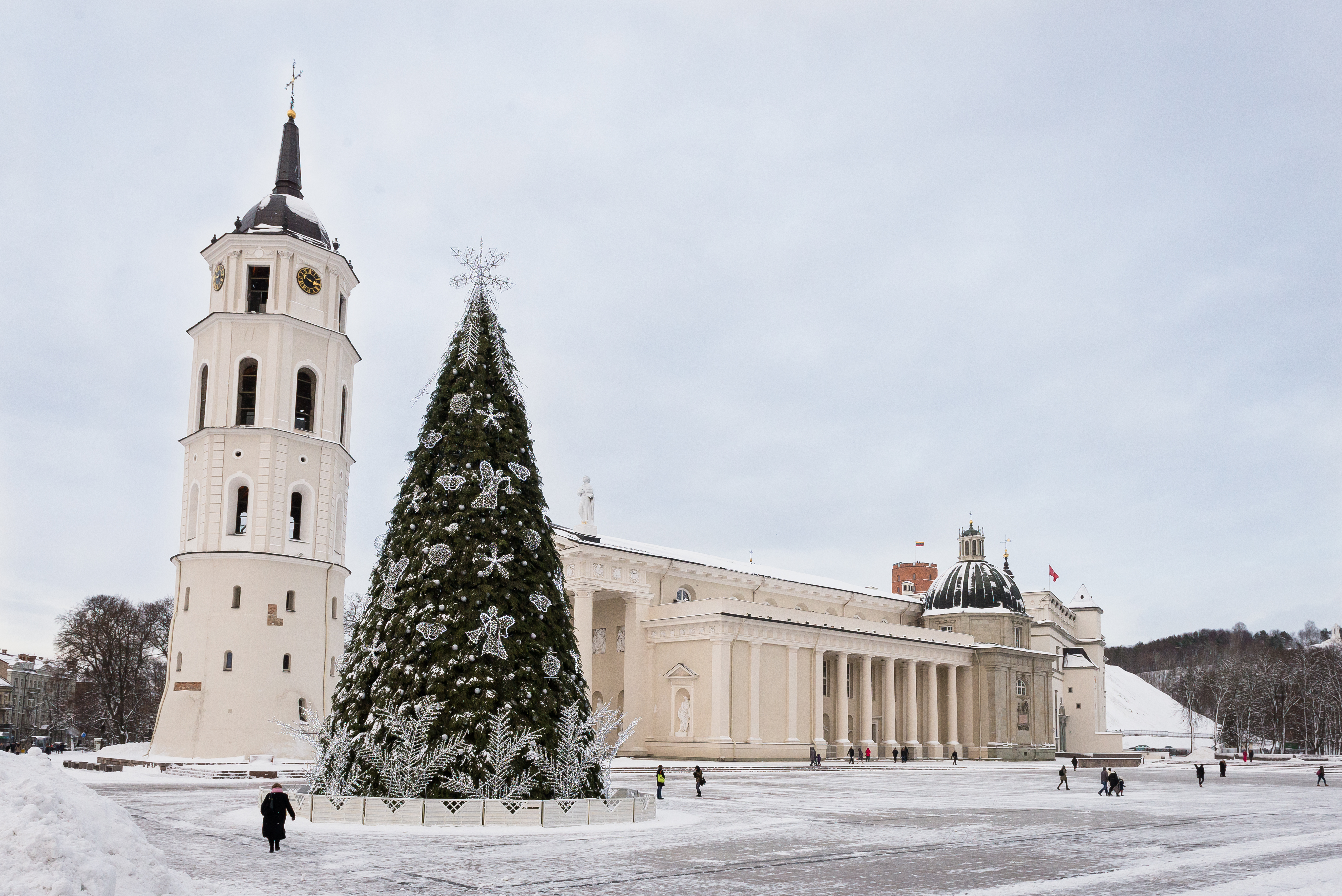 литва зимой