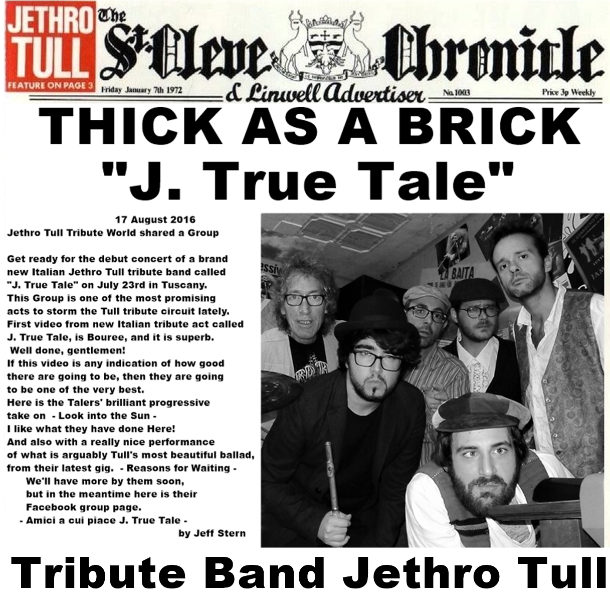 Jethro tull thick as a brick. Jethro Tull Bouree. Jethro Tull thick as a Brick 1972.