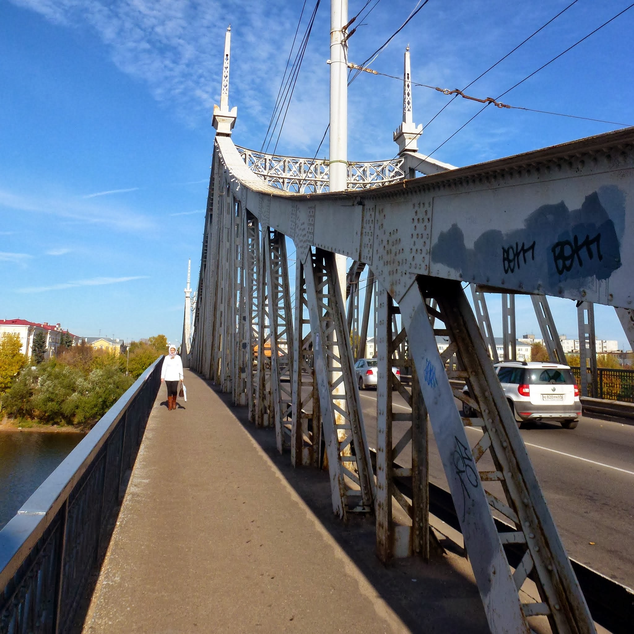 Староволжский мост в твери фото