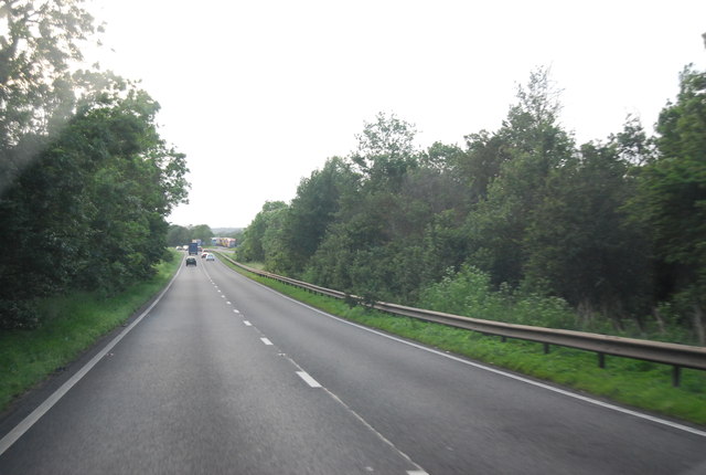 File:A1 near Chesterton - geograph.org.uk - 3178499.jpg