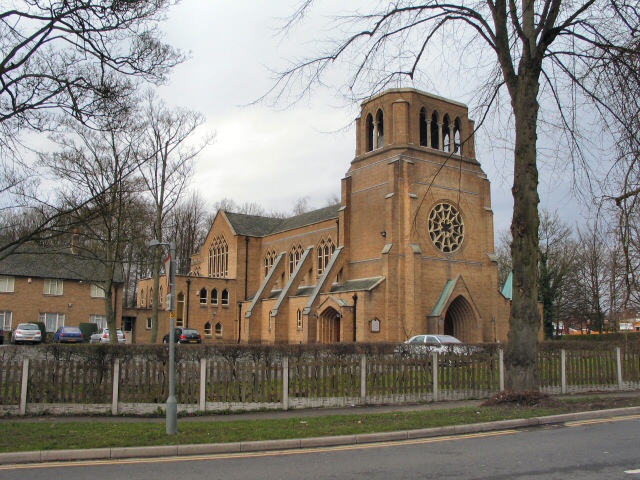 File:All Saints' Church, Hale Barns, 2006.jpg