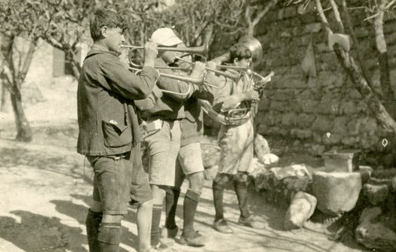 File:Boys of Jebeil Band at Practice Feb 2 1922 (14000043027).jpg