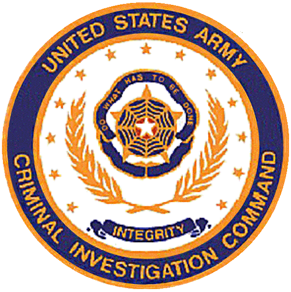 United States Army CID Major Cybercrime Unit Special Police Patch 3/" Across