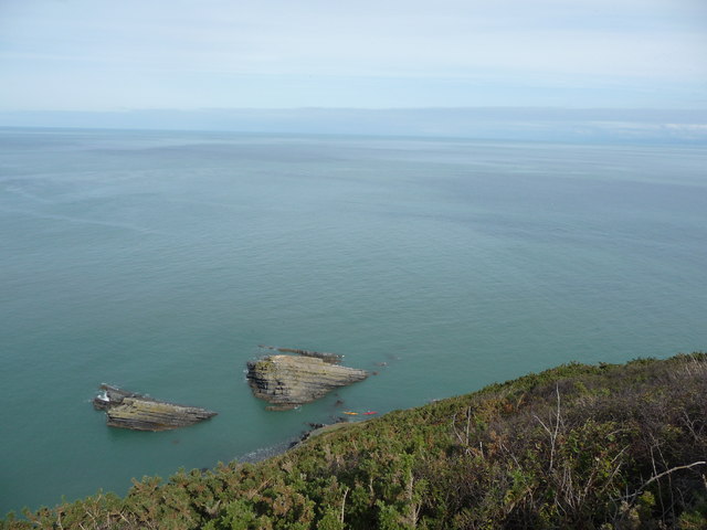 File:Carreg Walltog, near New Quay, Ceredigion - geograph.org.uk - 2603233.jpg