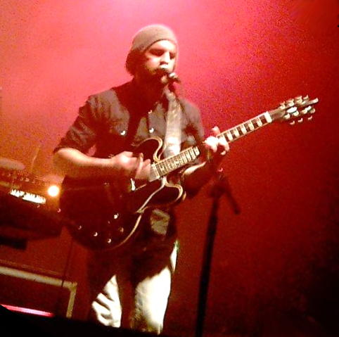 Geraghty performing in the [[Olympia Theatre, Dublin]], 2009.