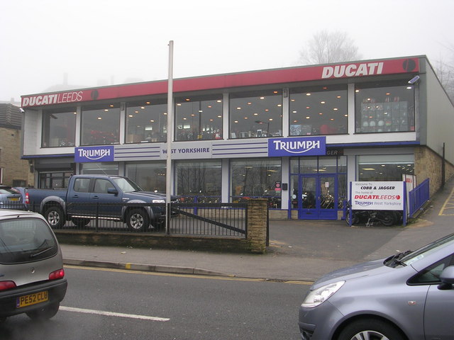 File:Ducati Motorcycles - Saltaire Road - geograph.org.uk - 1670754.jpg