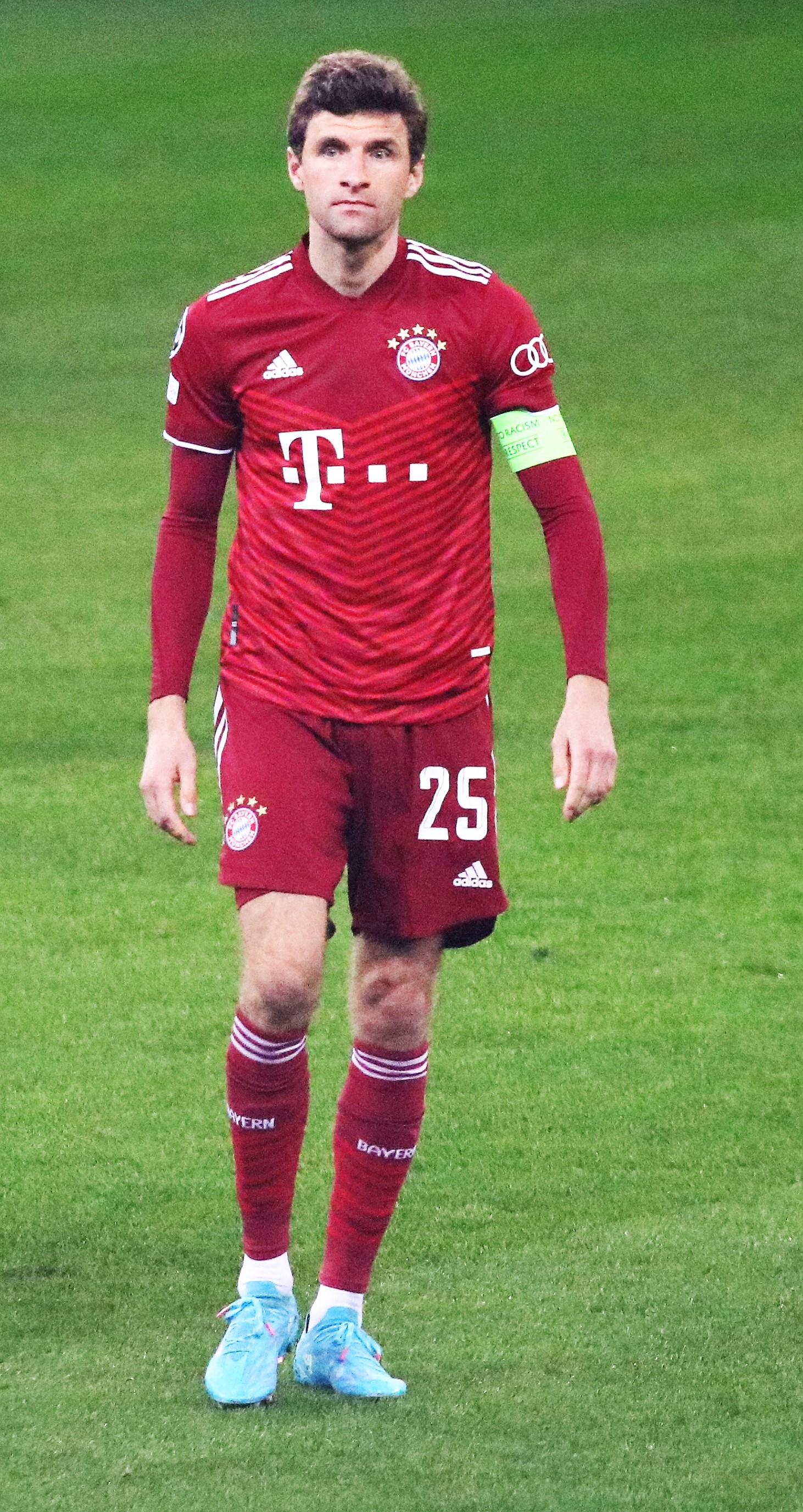 Müller with [[FC Bayern Munich|Bayern Munich]] in 2022