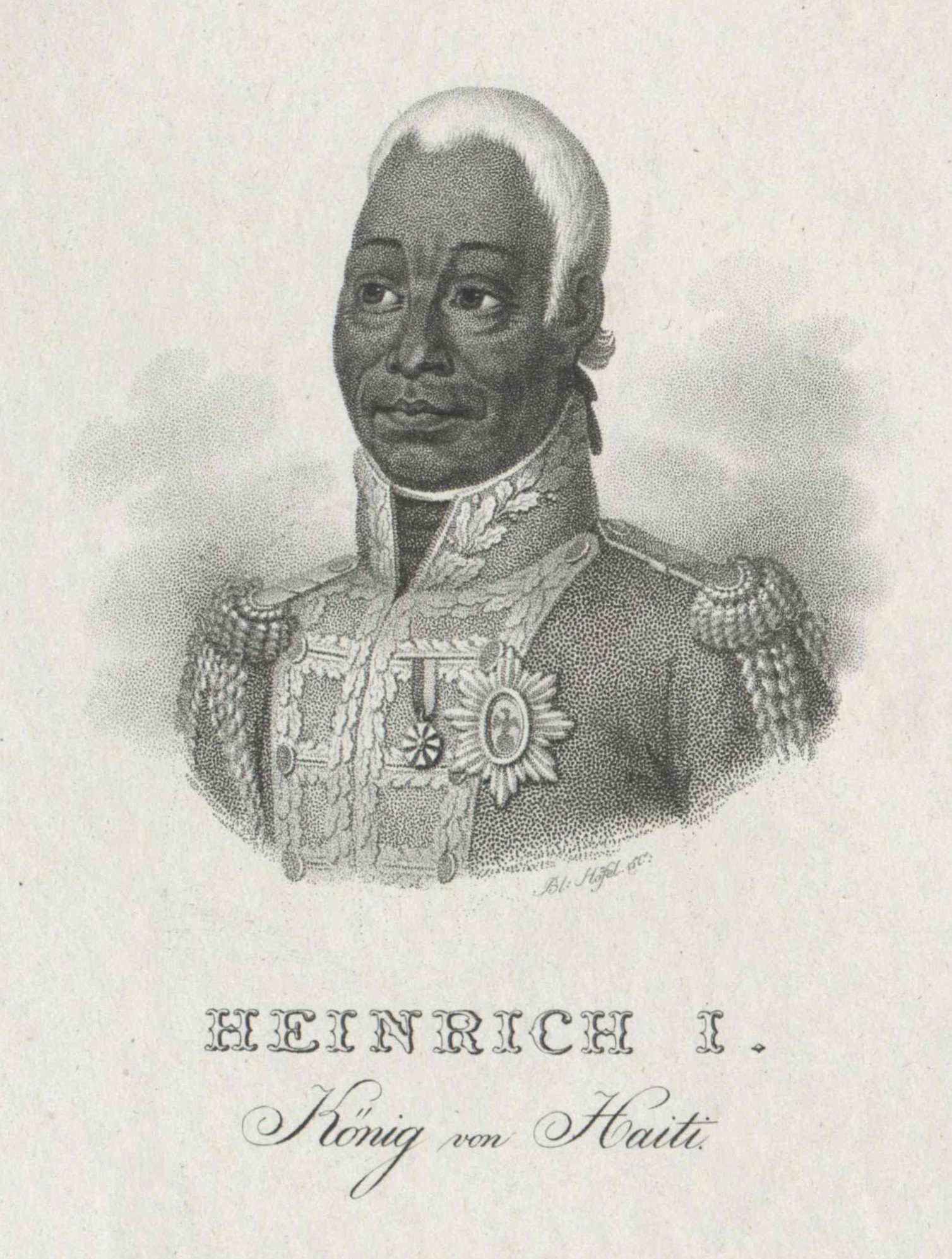 Henri Christophe als Heinrich I.