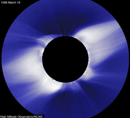 Helmet Streamers  Total Solar Eclipse 2017