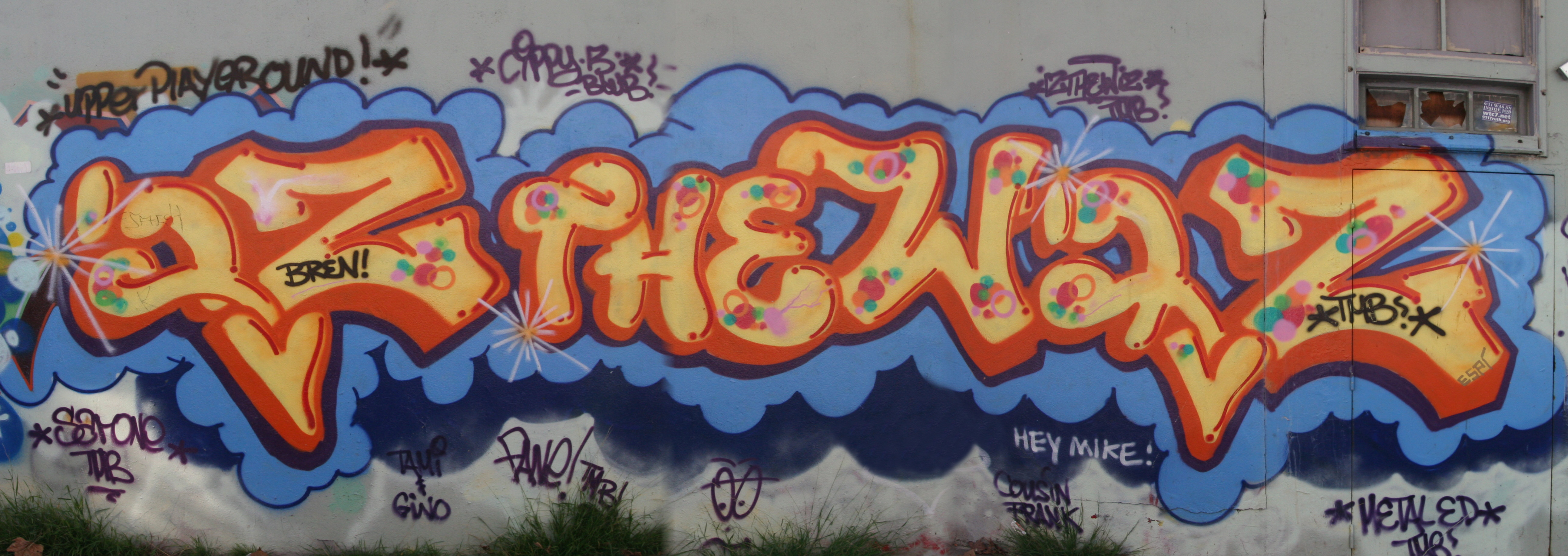 iz the wiz graffiti