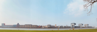 File:Köln Rheinauhafen Panoramabild von Poller Wiesen aus.jpg