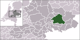 Locatie gemeente Bronckhorst