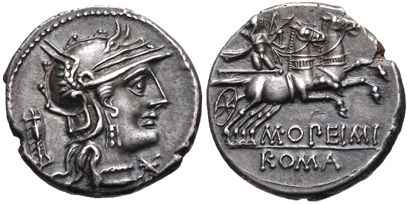File:M. Opimius, denarius, 131 BC, RRC 254-1.jpg