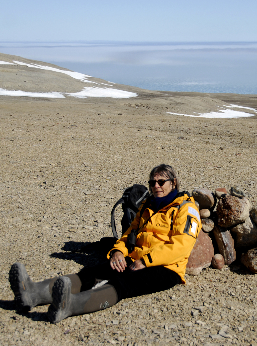 Margaret Lock at the Northwest Passage, July 2017