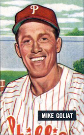 Mike Goliat hit 20 home runs during three seasons in Philadelphia. Mike Goliat.jpg