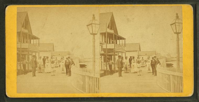 File:People on the Plank Walk, by Adams, S. F., 1844-1876.jpg