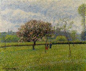 File:Pissarro - flowering-apple-trees-at-eragny-1888.jpg