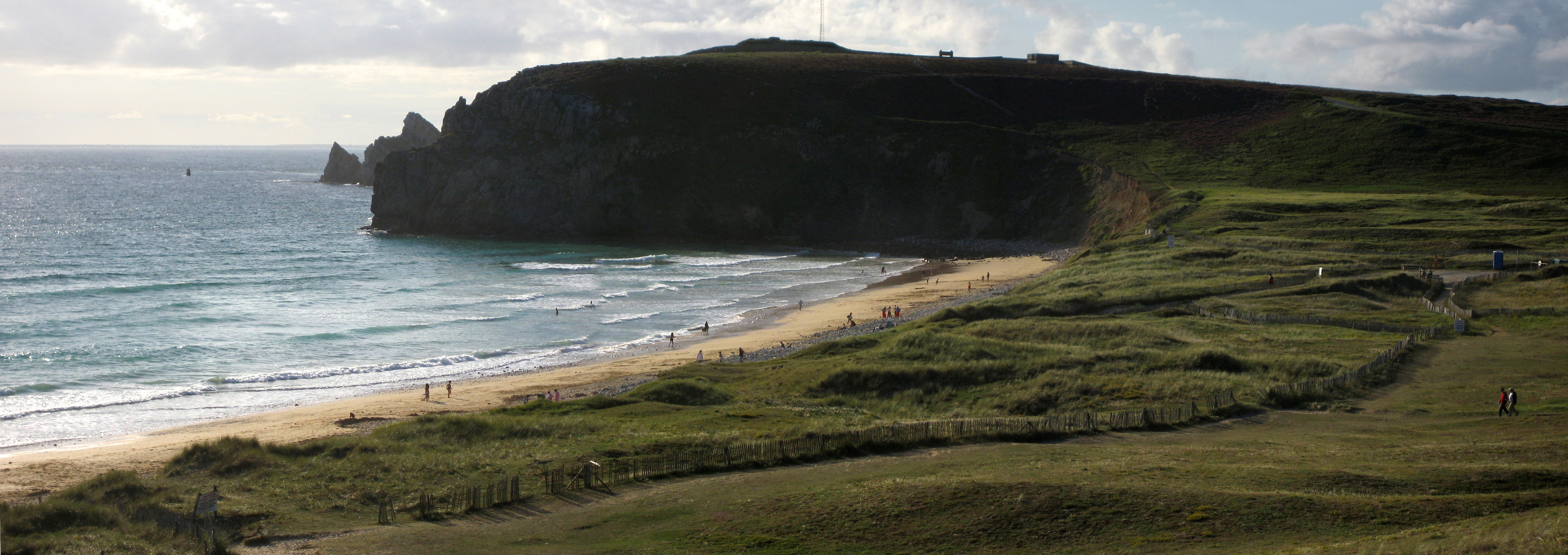 camaret sur mer plages