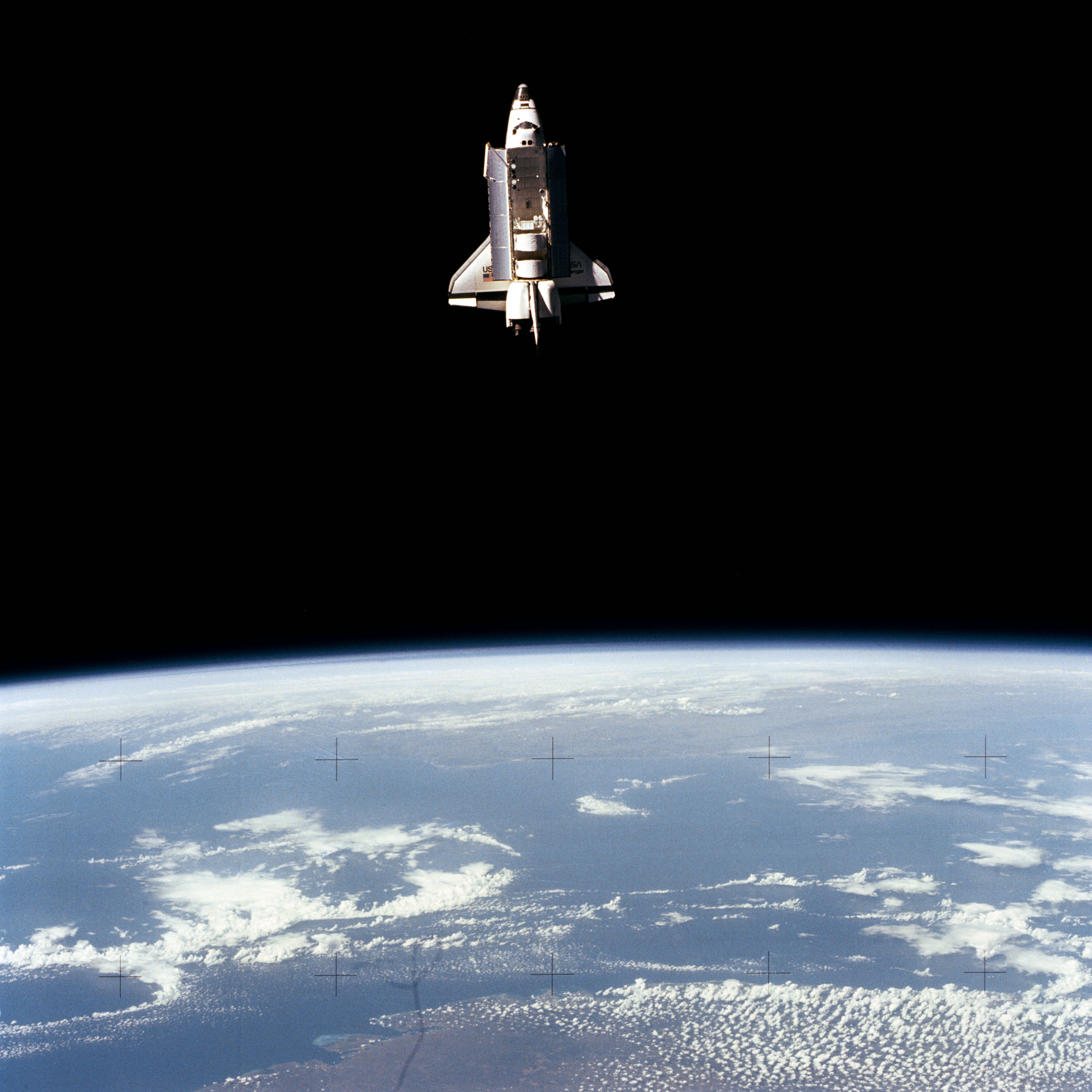 SPACE SHUTTLE CHALLENGER CREW PORTRAIT STS-51L MISSION  8X10 NASA PHOTO EP-423