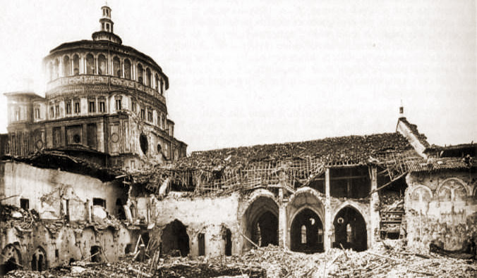 File:Santa Maria delle Grazie (Milan) - bombardamento del 1943.jpg