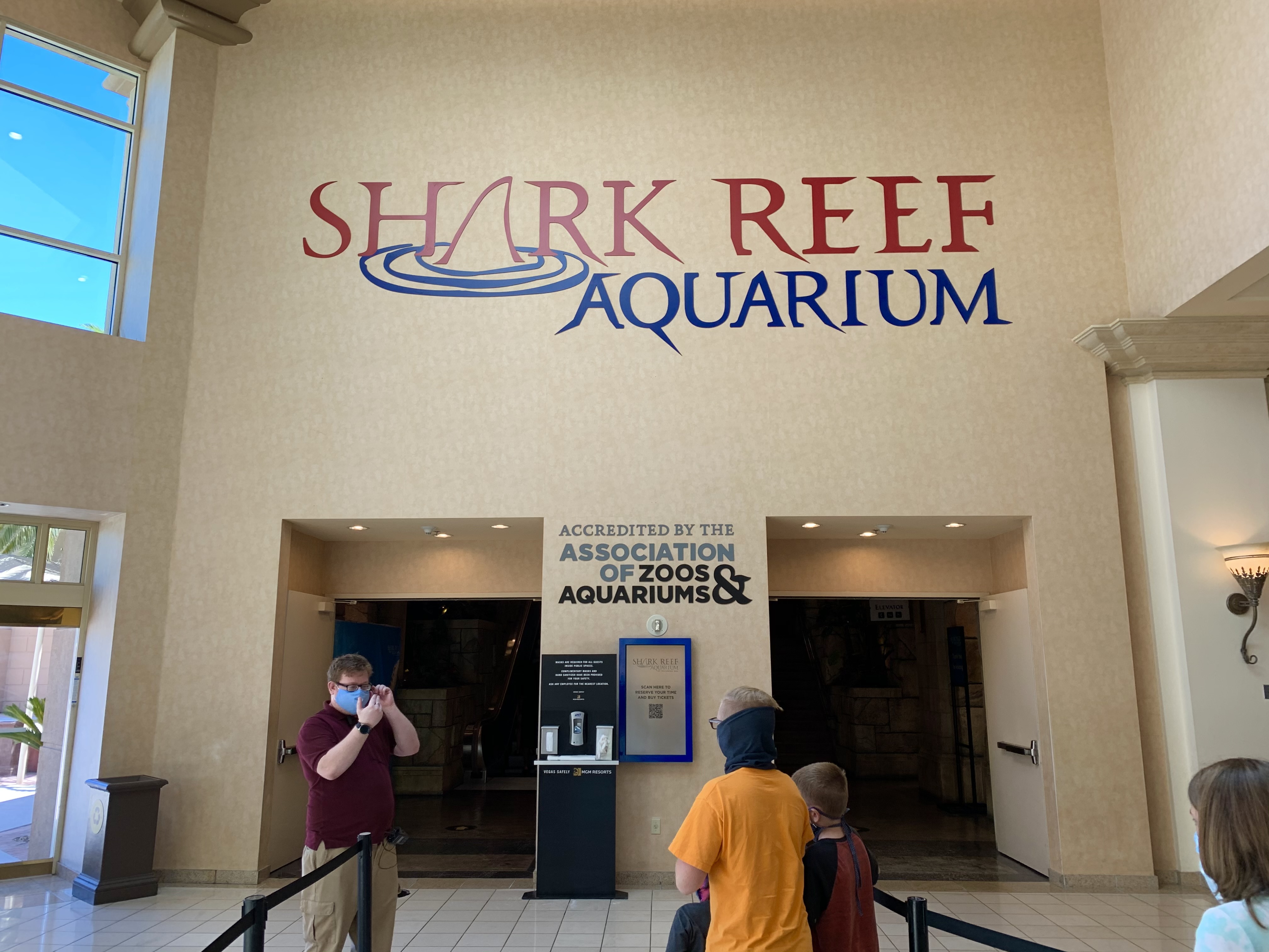 Shark Reef Aquarium at Mandalay Bay in Las Vegas