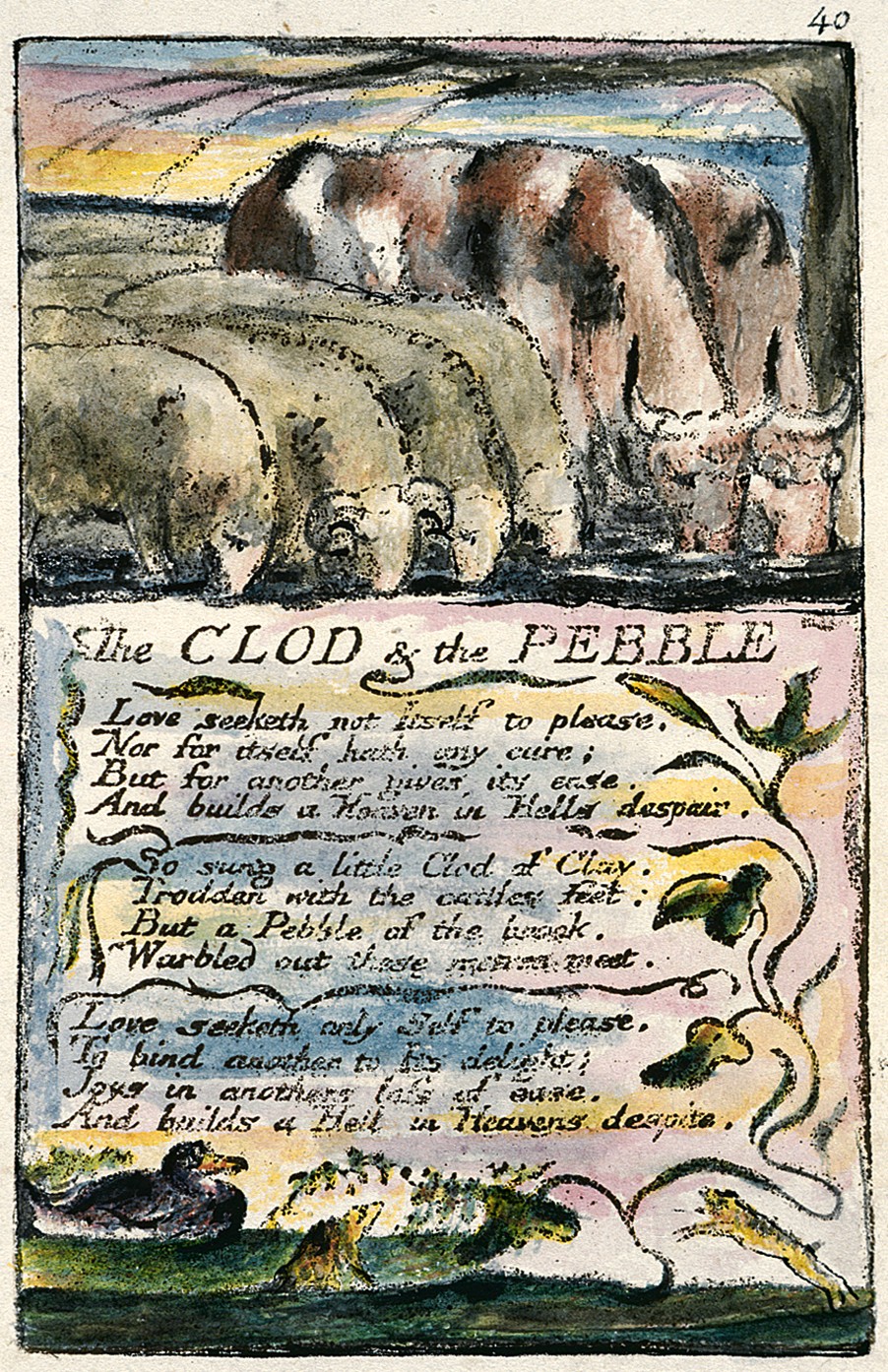 the clod and the pebble analysis