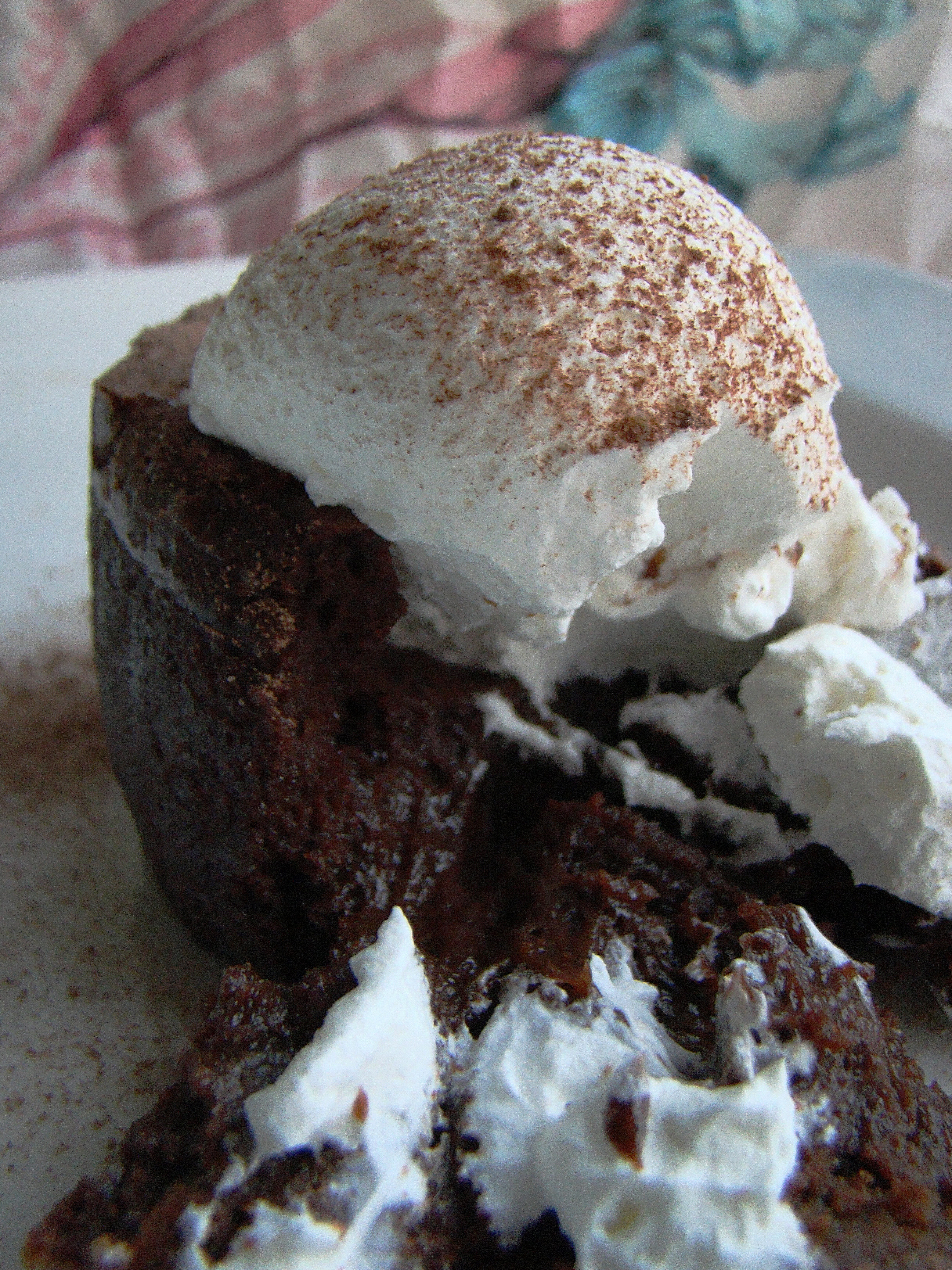 Vegan Flourless Swiss Chocolate Molten Lava Cake %284865230778%29