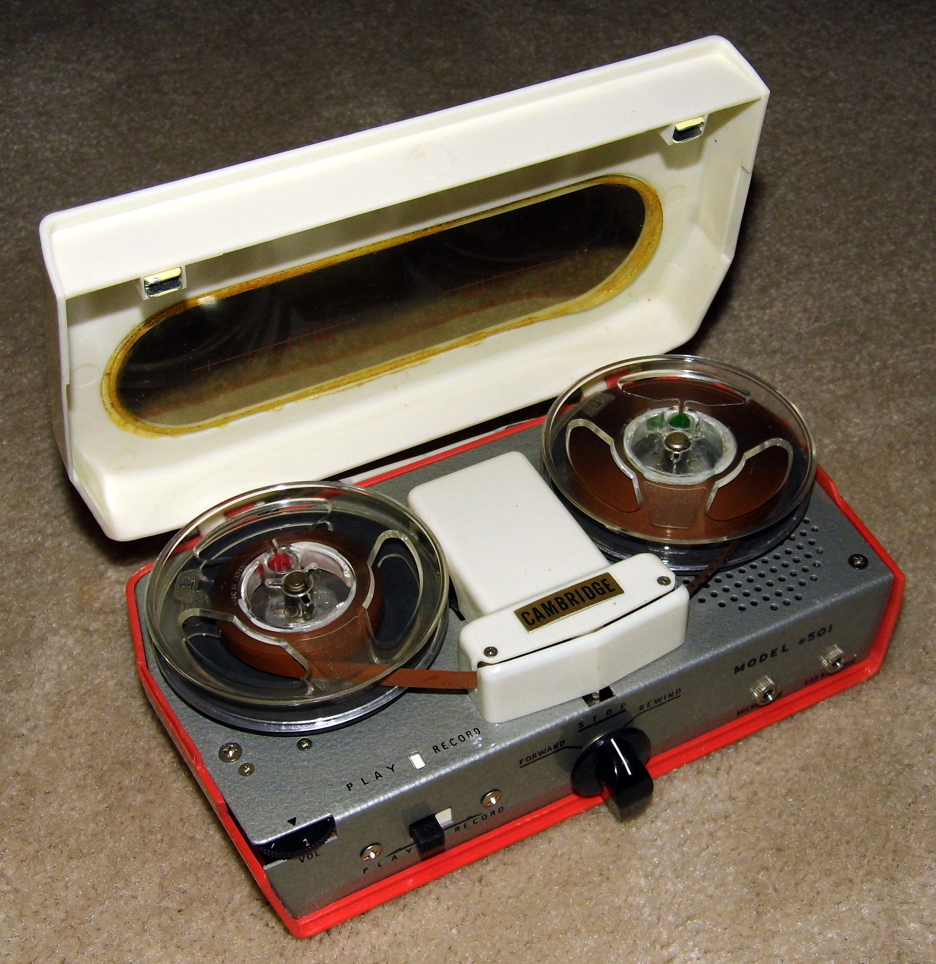 How do you find open-reel tape recorders?