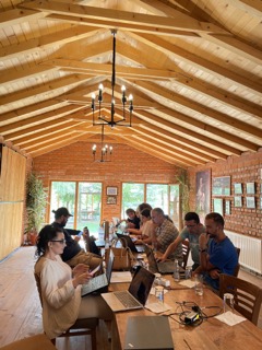 File:WoALUG’s Wikivoyage edit-a-thon in Novobërda 2022.jpg