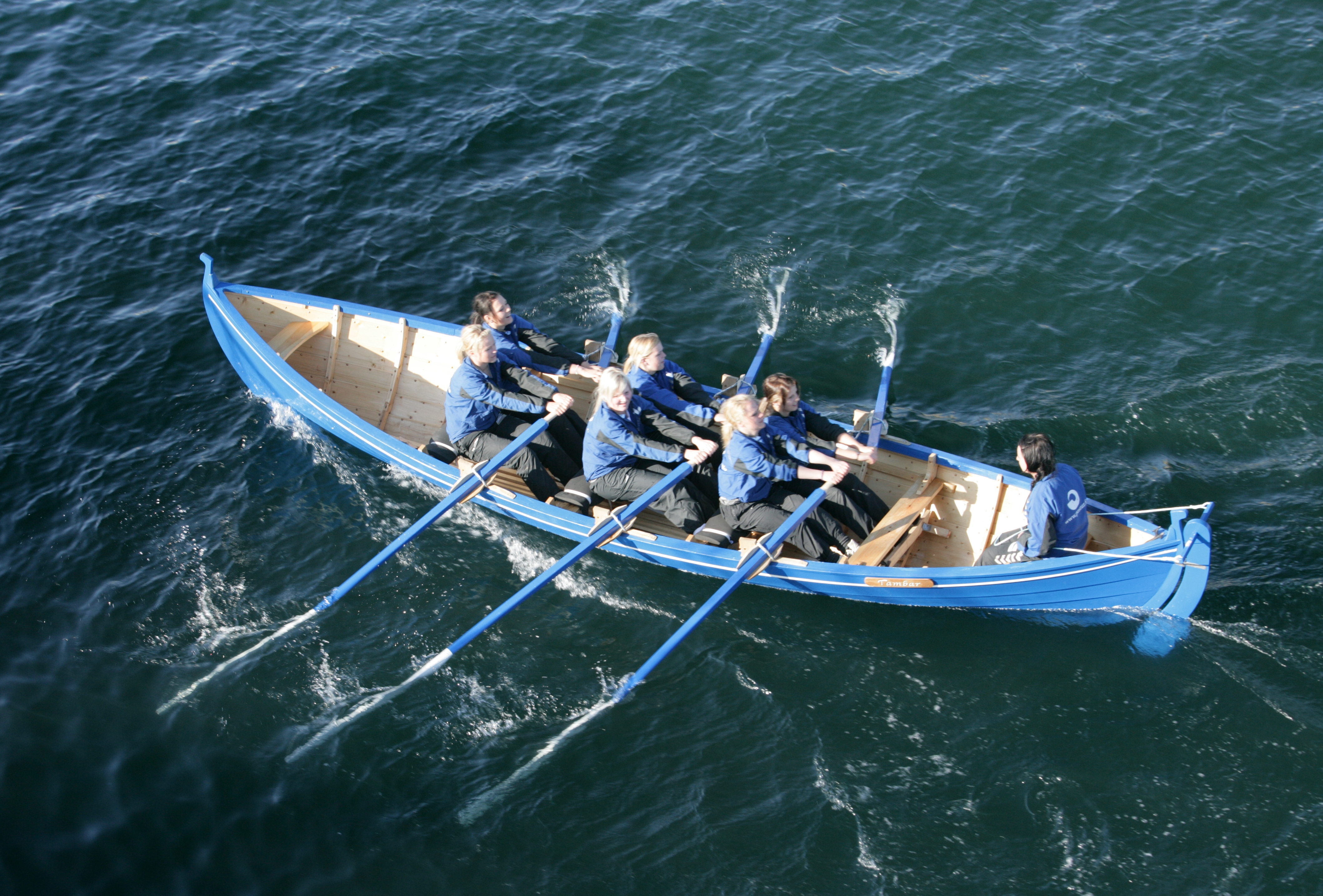 File Tambar A Faroese Rowing Boat 20 Ft Wikipedia