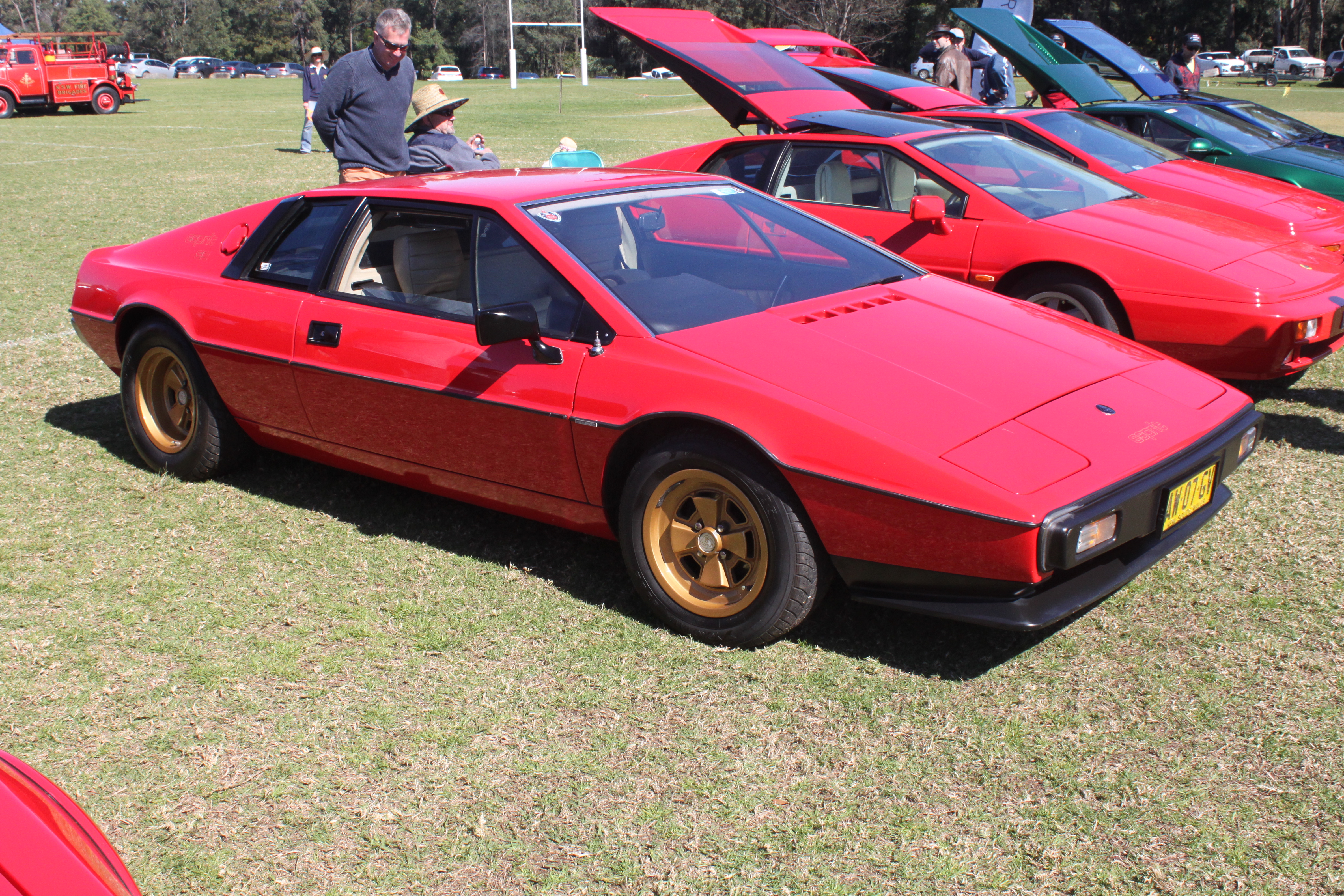 Lotus Esprit s1 чертеж