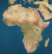 Location map Africa (equirectangular)