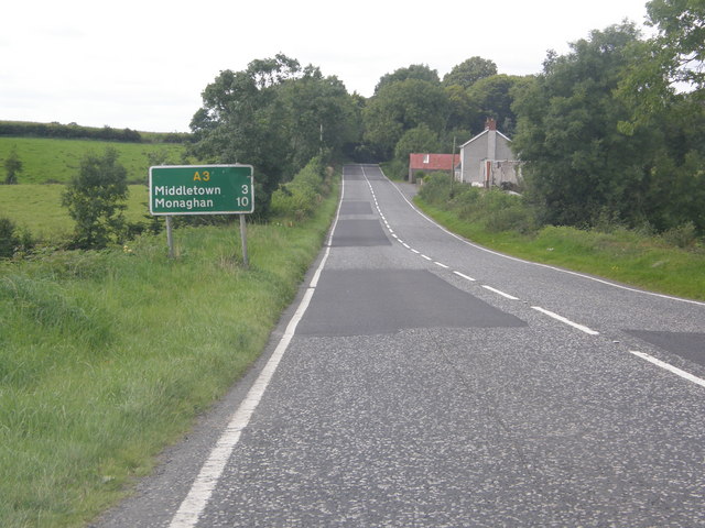 File:Armagh to Monaghan Road (A3) - geograph.org.uk - 537243.jpg
