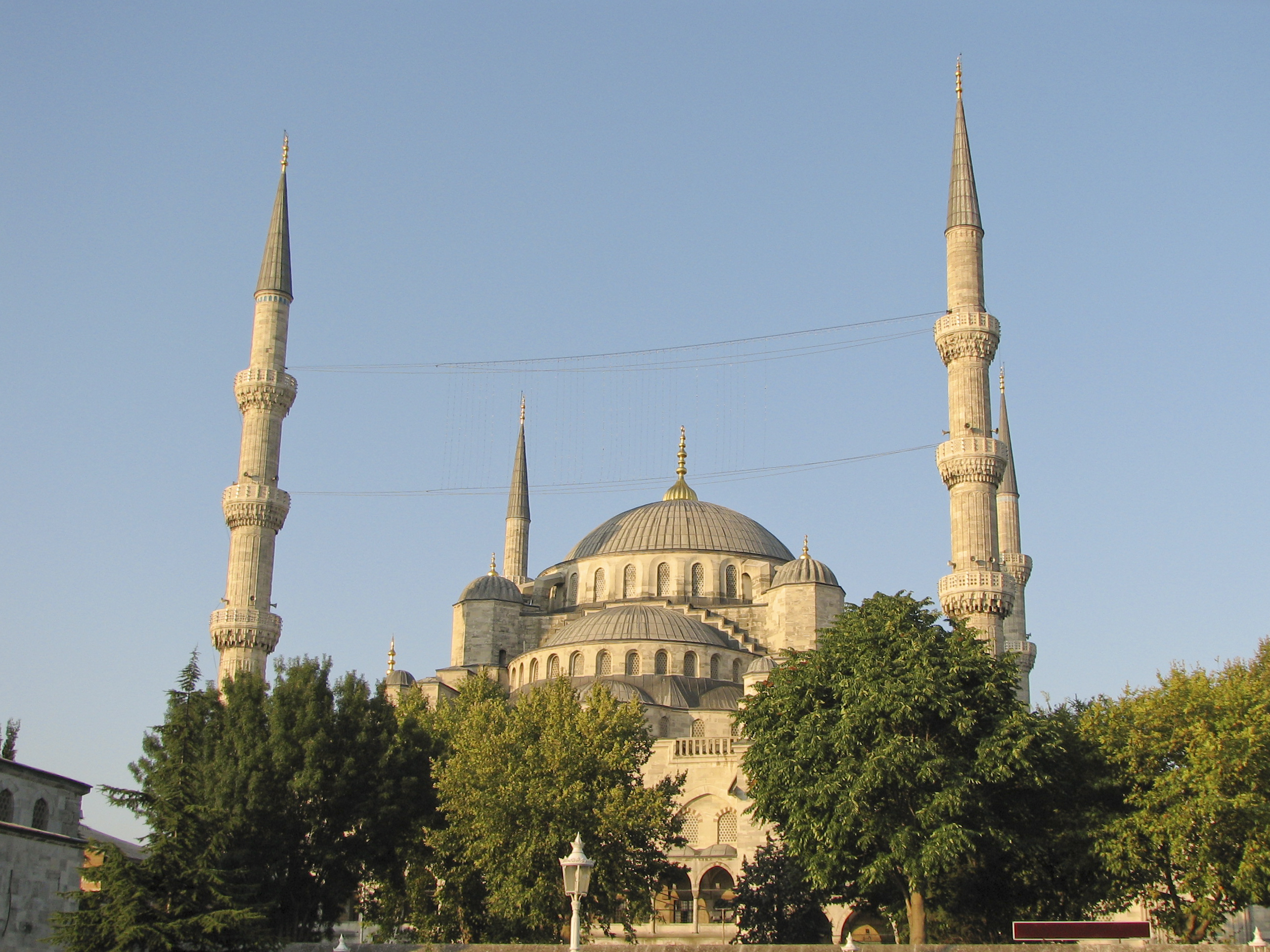 Белая мечеть в стамбуле