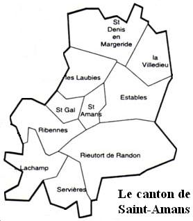 El cantó de Saint-Amans