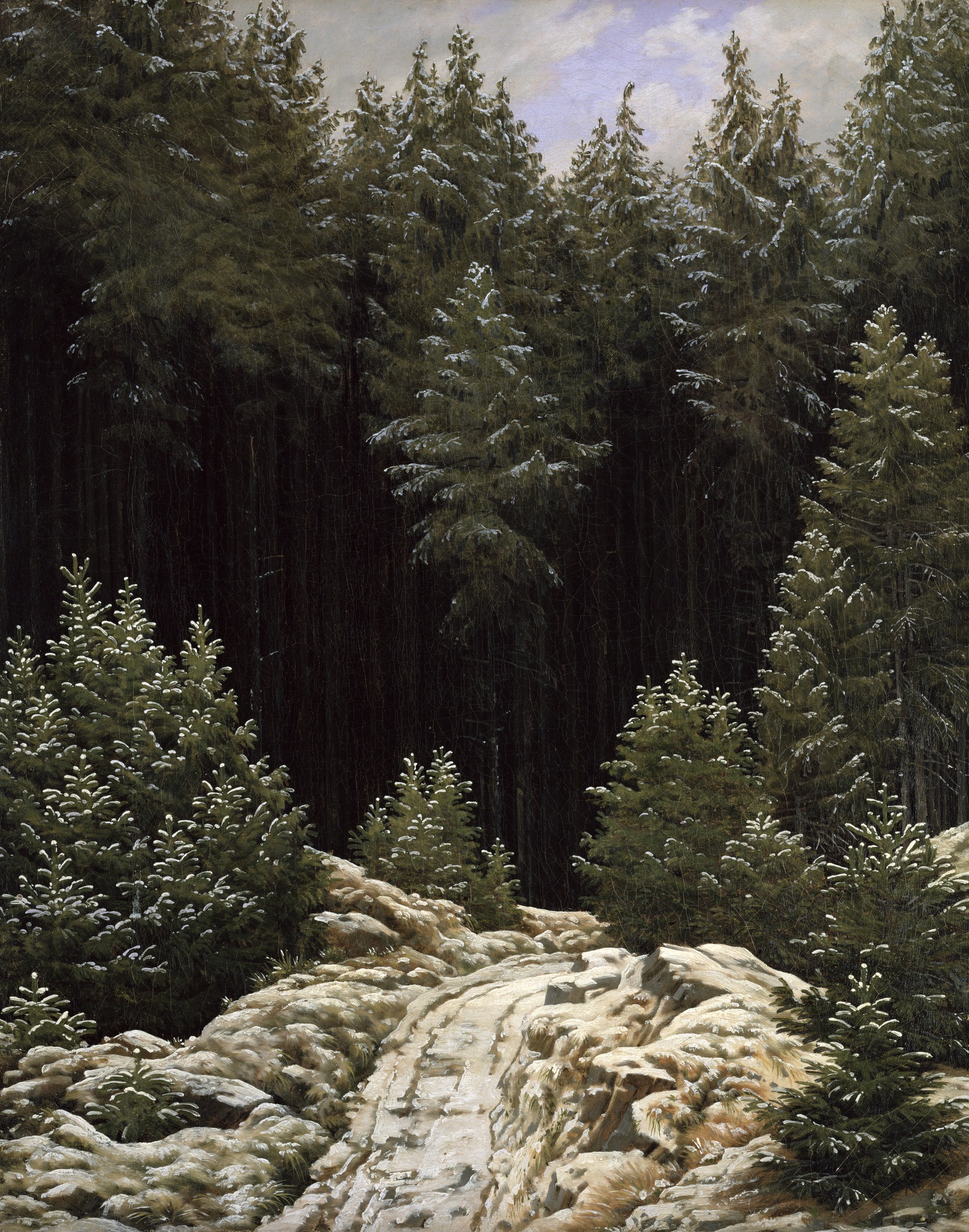 Caspar David Friedrich s paintings solitude before an