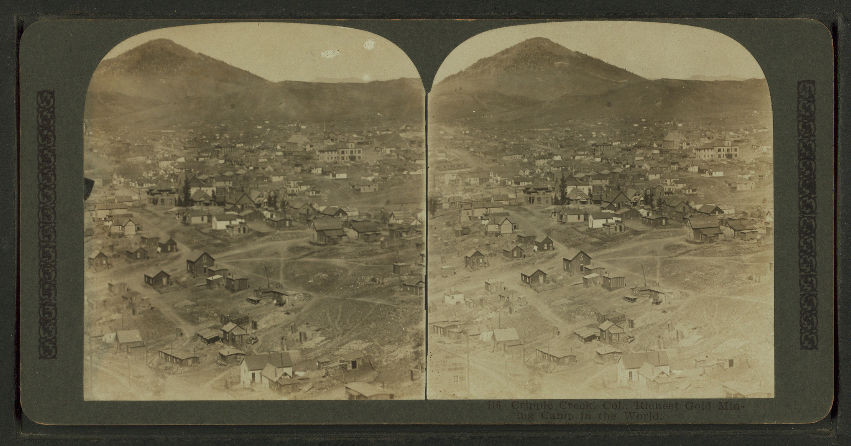 File:Cripple Creek, Col., richest gold mining camp in the world, from Robert N. Dennis ...