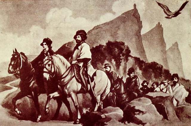 File:Giuseppe e Anita Garibaldi trovano rifugio a San Marino.JPG