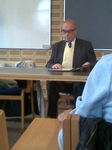 Jürgen Moltmann at Aarhus University