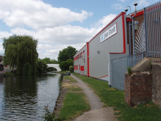 File:John Guest factory and canal bridge 193 Horton Road - geograph.org.uk - 815644.jpg