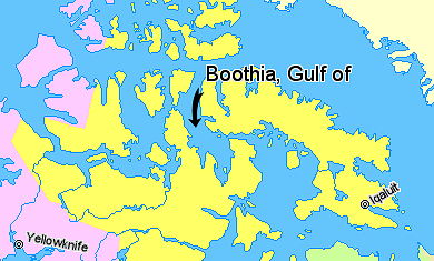 File:Map indicating the Gulf of Boothia, Nunavut, Canada.png