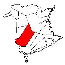 File:Map of New Brunswick highlighting York County.png