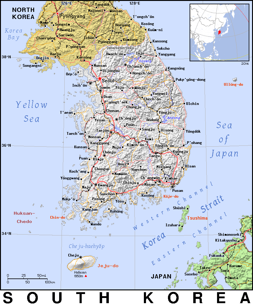 Сеул южная корея на карте. Подробная карта Южной Кореи. Политическая карта Кореи. Карта Южной Кореи с городами на русском языке. Карта Южной Кореи с городами.