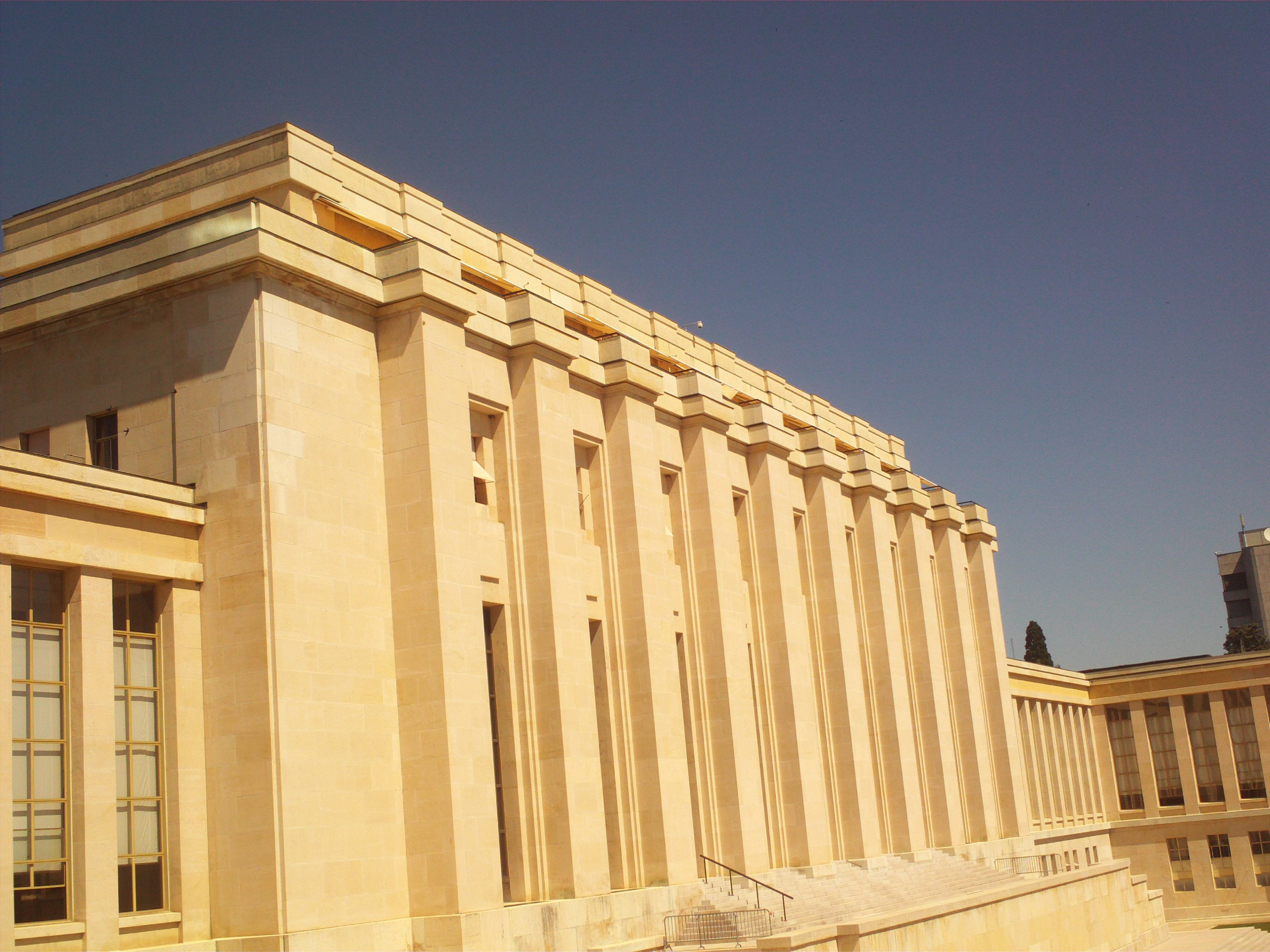 National building. Palace of Nations. Binny native Palace.