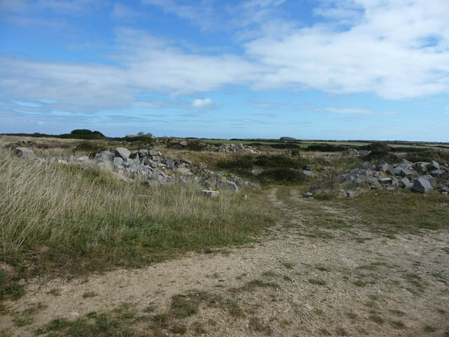 Small quarry near Spyway Barn - geograph.org.uk - 1627603