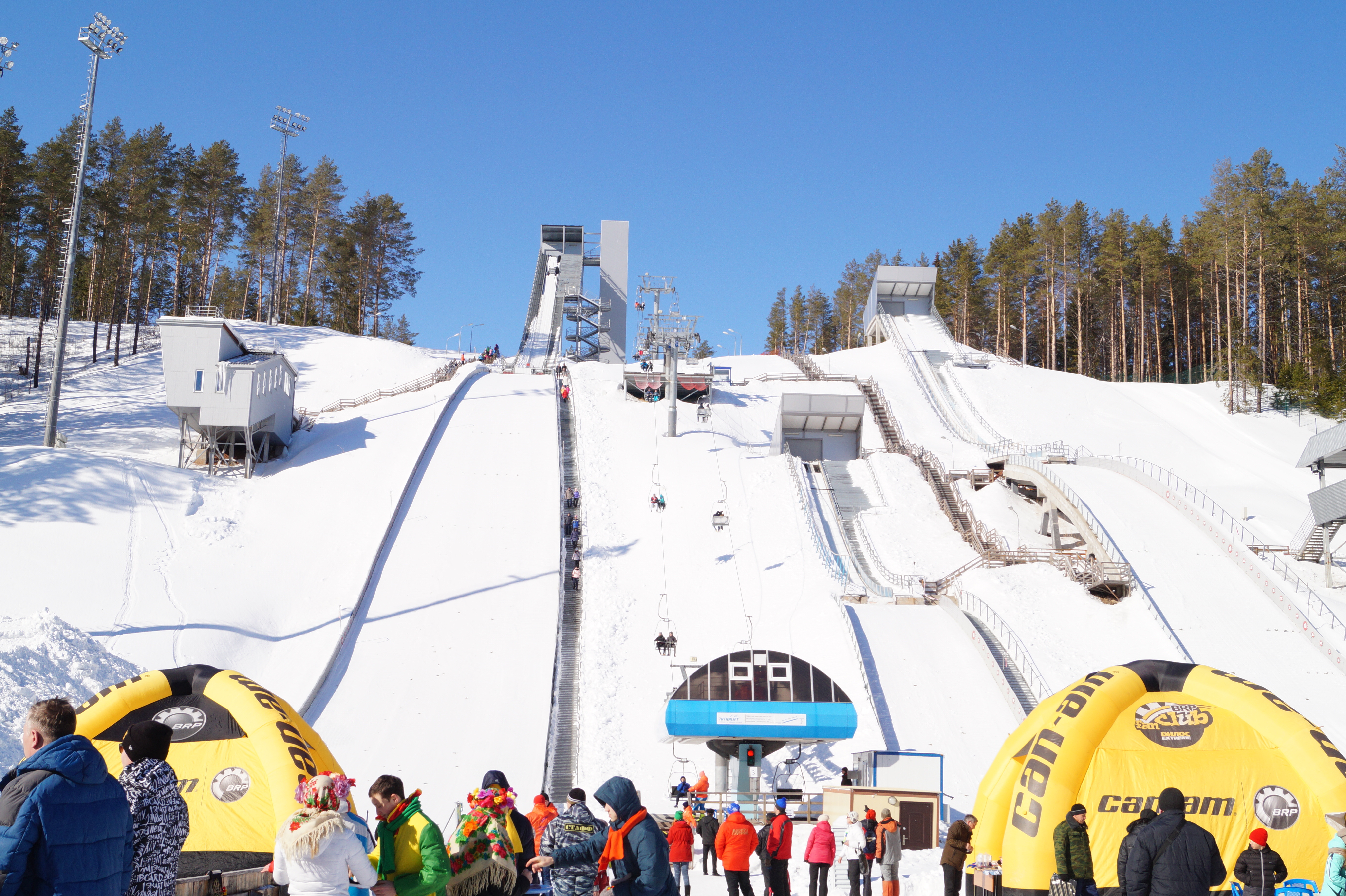 Ski centre. Санаторий Снежинка Первоуральск фото.