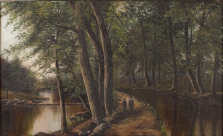 File:The Pennsylvania Canal at Fort Hunter by George W. Storm.jpg