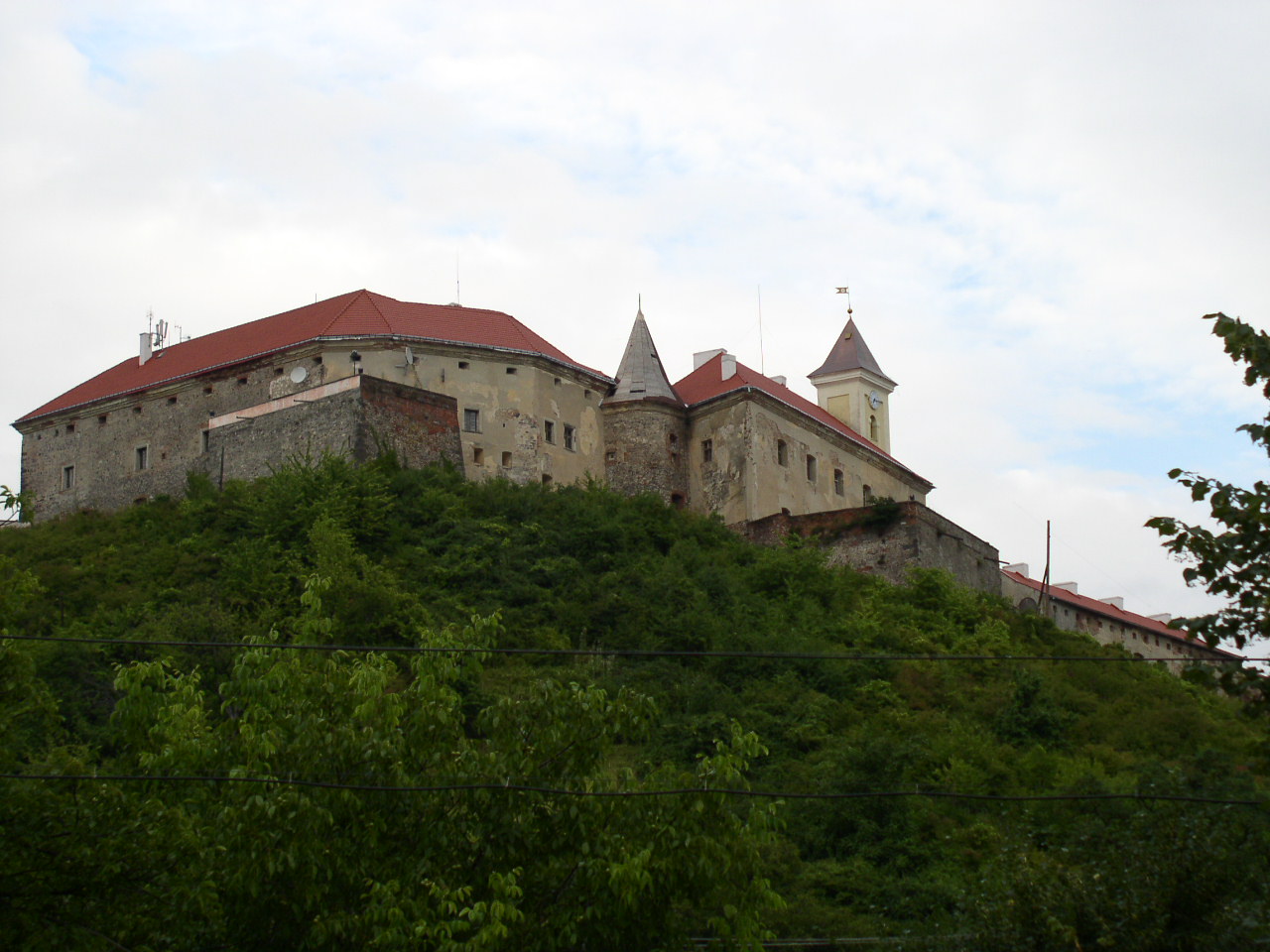 Замок паланок в мукачево фото