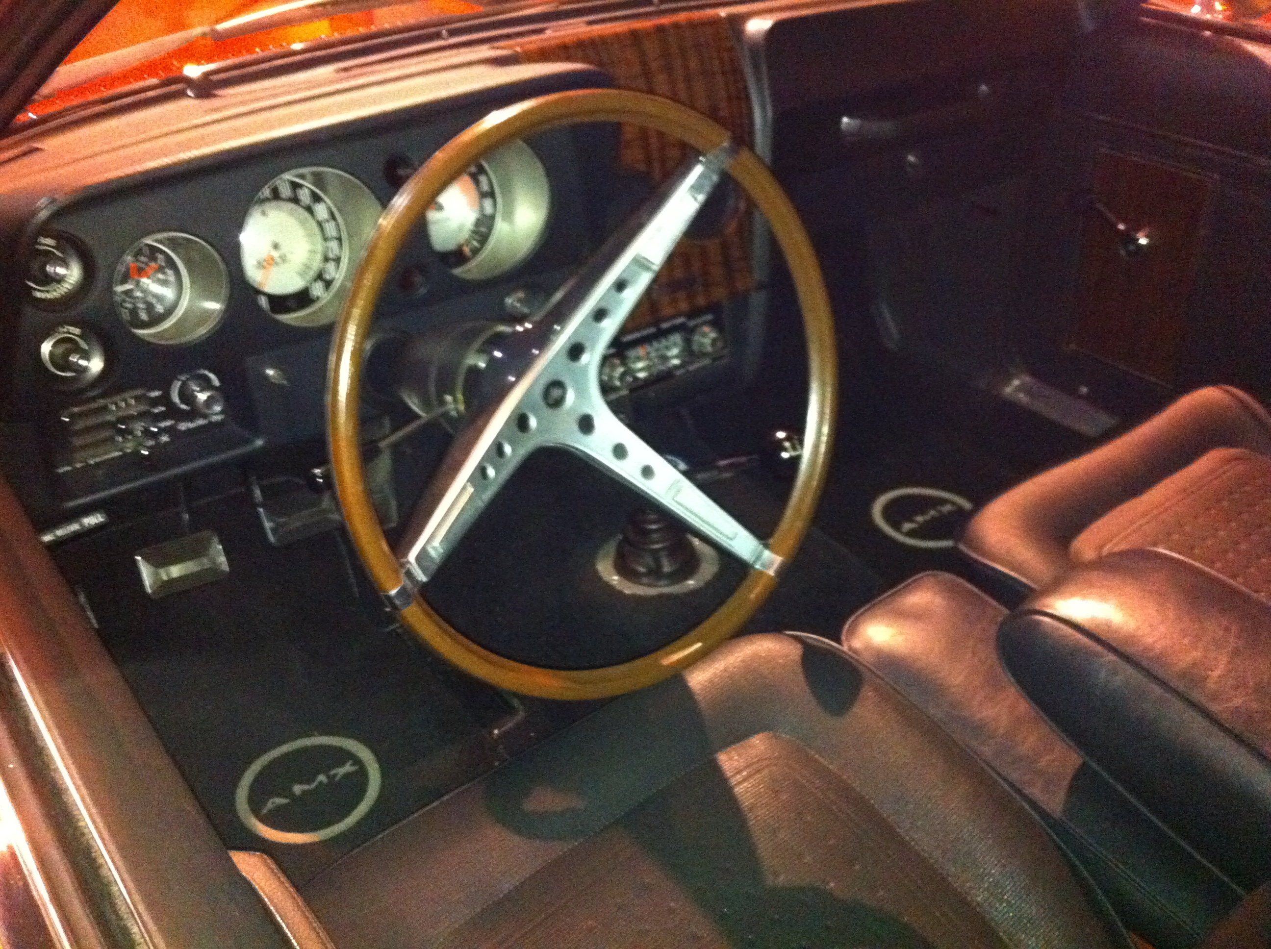 1969 amc amx interior